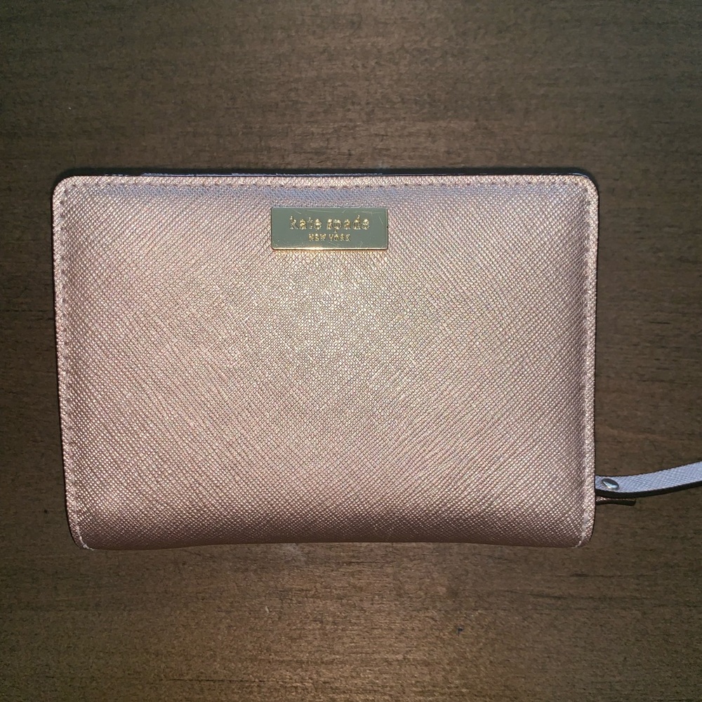 Kate Spade Rose Gold Wallet
